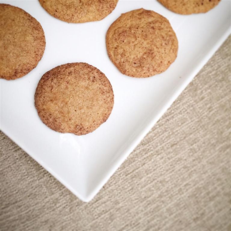 Simple Cinnamon Sugar Cookies