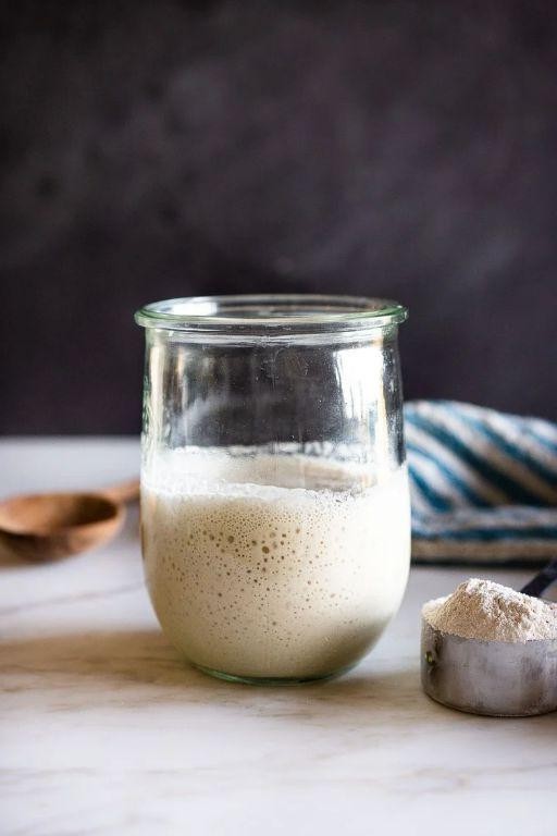 Simple Sourdough Starter Dough