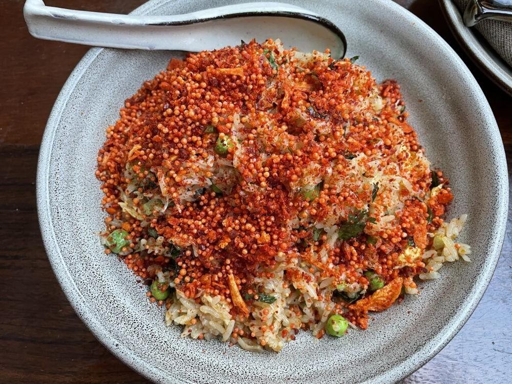 Singaporean Chili Crab Fried Rice