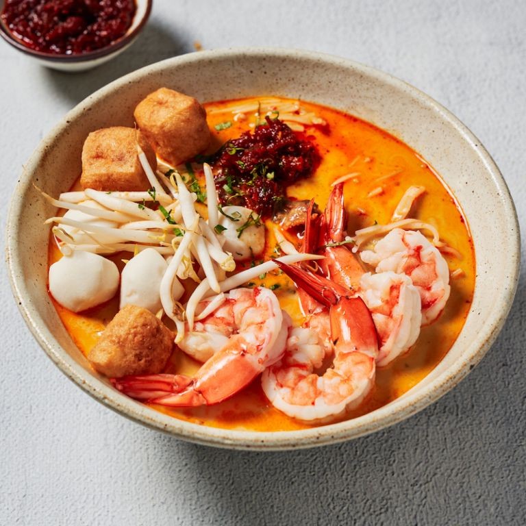 Singaporean Curry Laksa