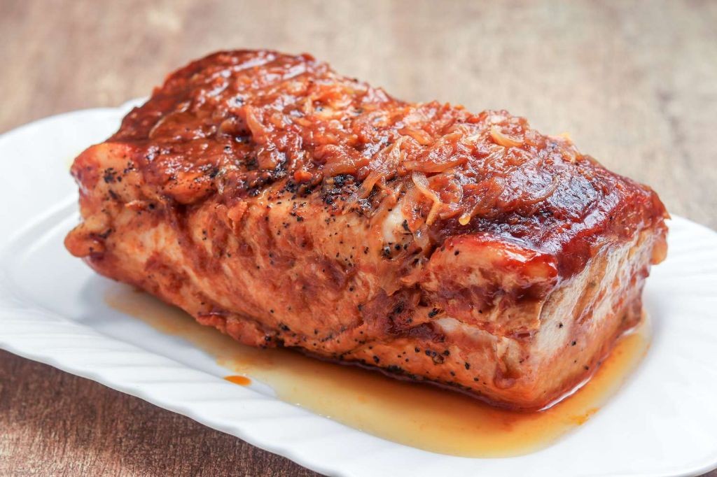 Slow Cooker BBQ Pork Loin