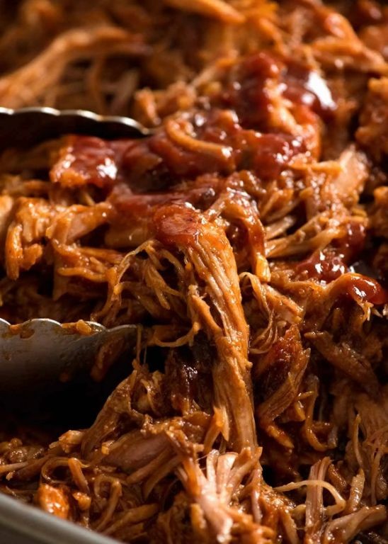 Slow Cooker BBQ Pulled Pork Shoulder
