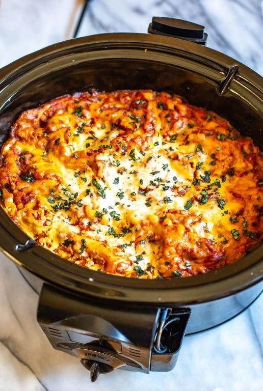 Slow Cooker Breakfast Lasagna