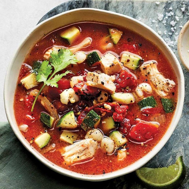 Slow Cooker Chicken and Zucchini Stew