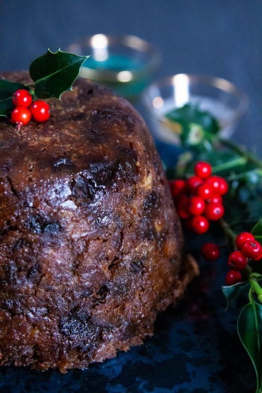 Slow Cooker Christmas Pudding
