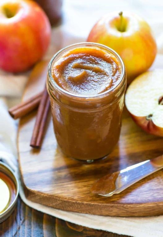 Slow Cooker Keto Apple Butter