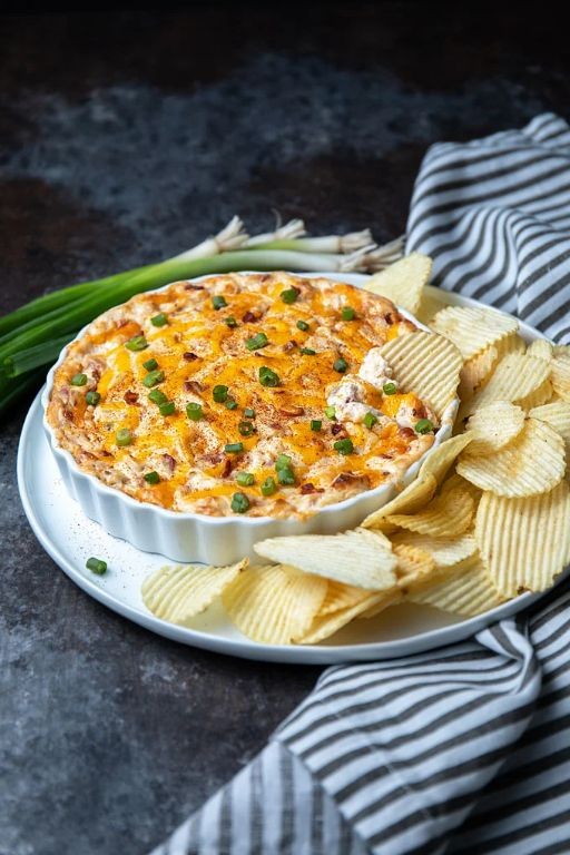 Slow Cooker Loaded Baked Potato Dip