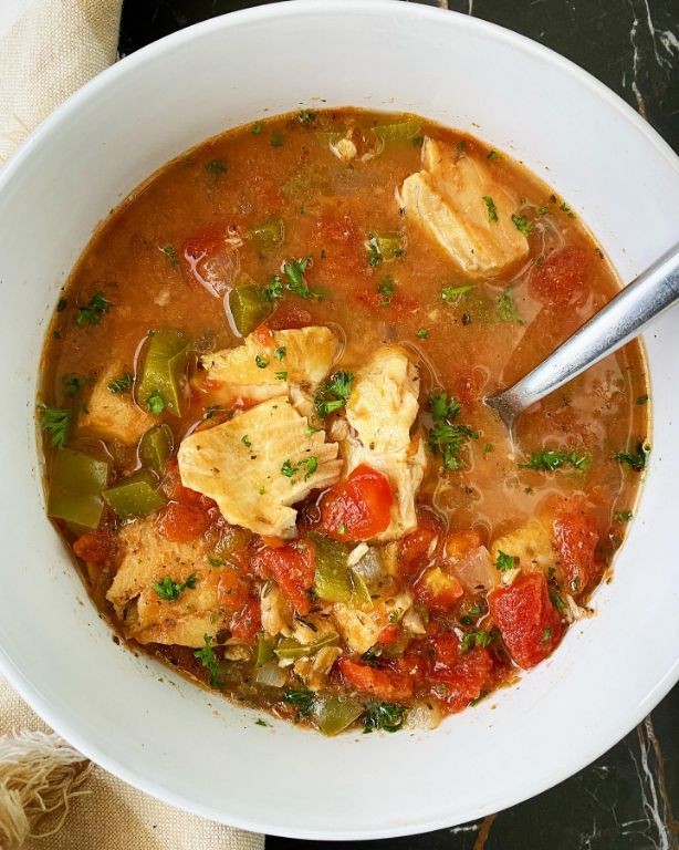 Slow Cooker Mediterranean Fish Stew