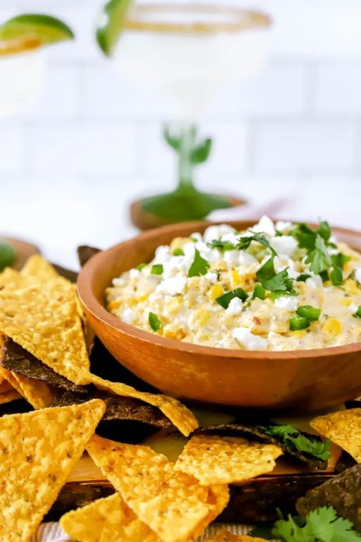 Slow Cooker Mexican Street Corn Dip