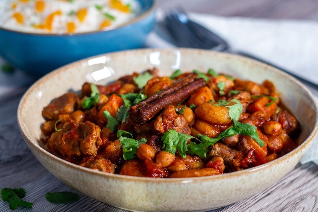 Slow Cooker Moroccan Lamb Tagine