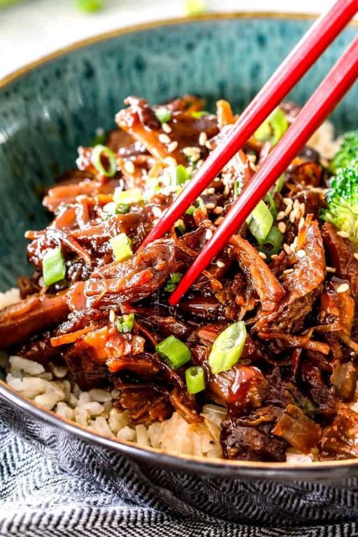 Slow Cooker Pork Shoulder with Asian Spices