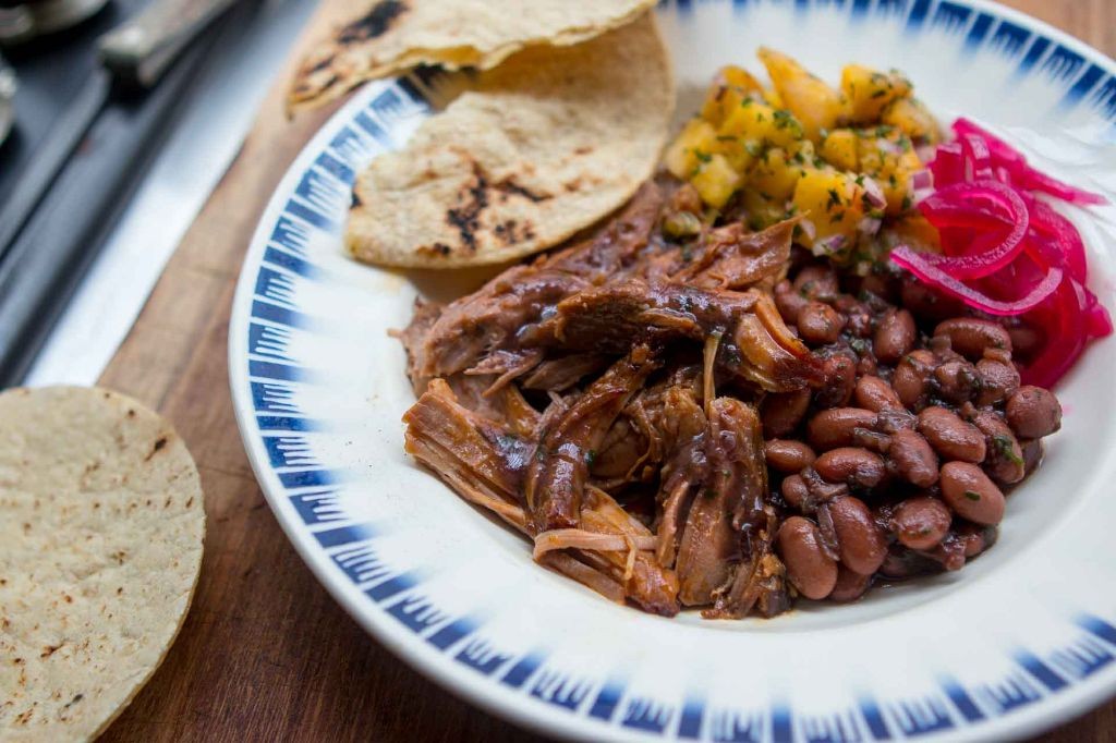 Slow Cooker Pork Shoulder with Chipotle Peppers