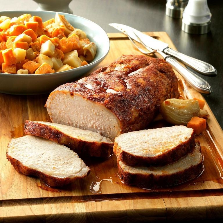 Slow Cooker Pork Shoulder with Root Vegetables