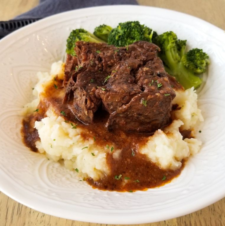 Slow Cooker Red Wine Rump Roast