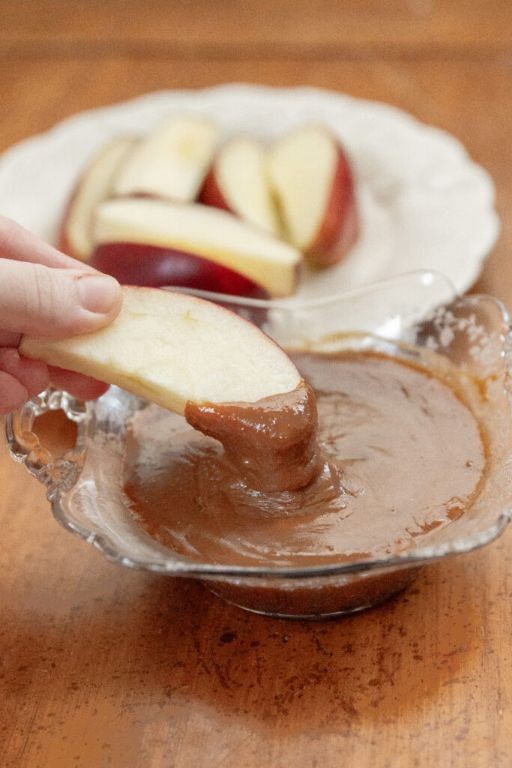 Slow Cooker Salted Caramel Dip