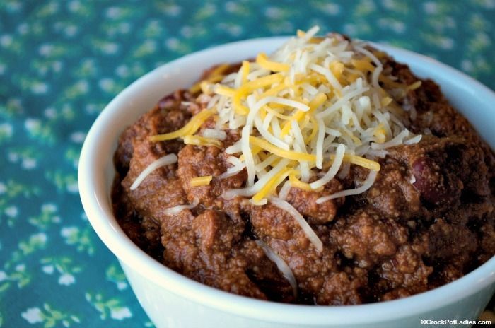Slow Cooker Steak and Shake Chili Mac
