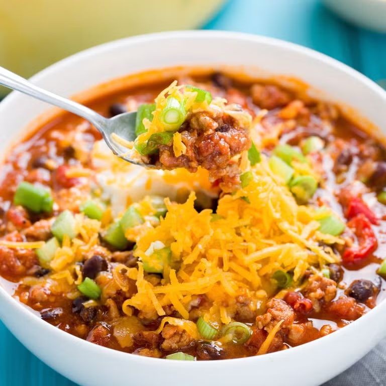 Slow Cooker Turkey Chili