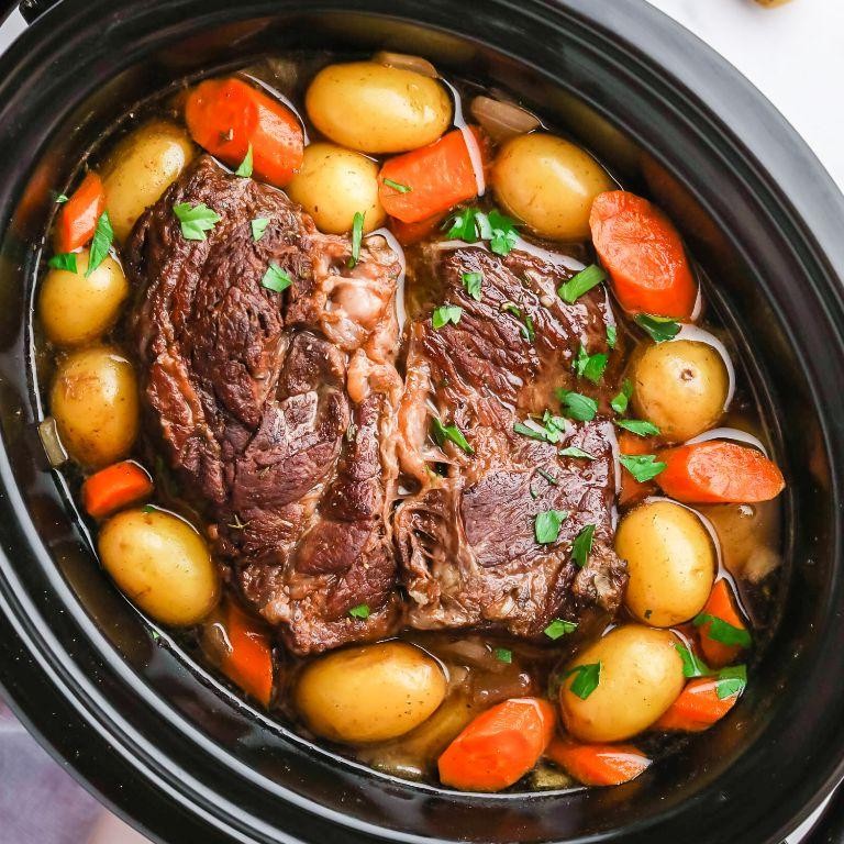 Slow Cooker Worcestershire Pot Roast