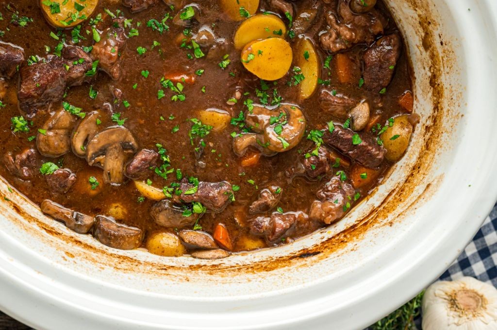 Slow-Cooker Beef Bourguignon for Busy Days