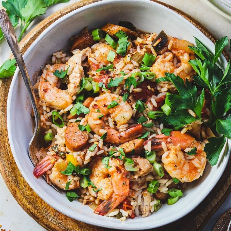 Smoked Ham Shank Jambalaya with Creole Spices
