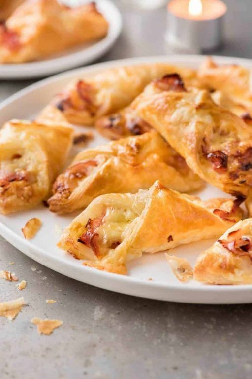 Smoked Ham and Gruyere Cheese Puffs