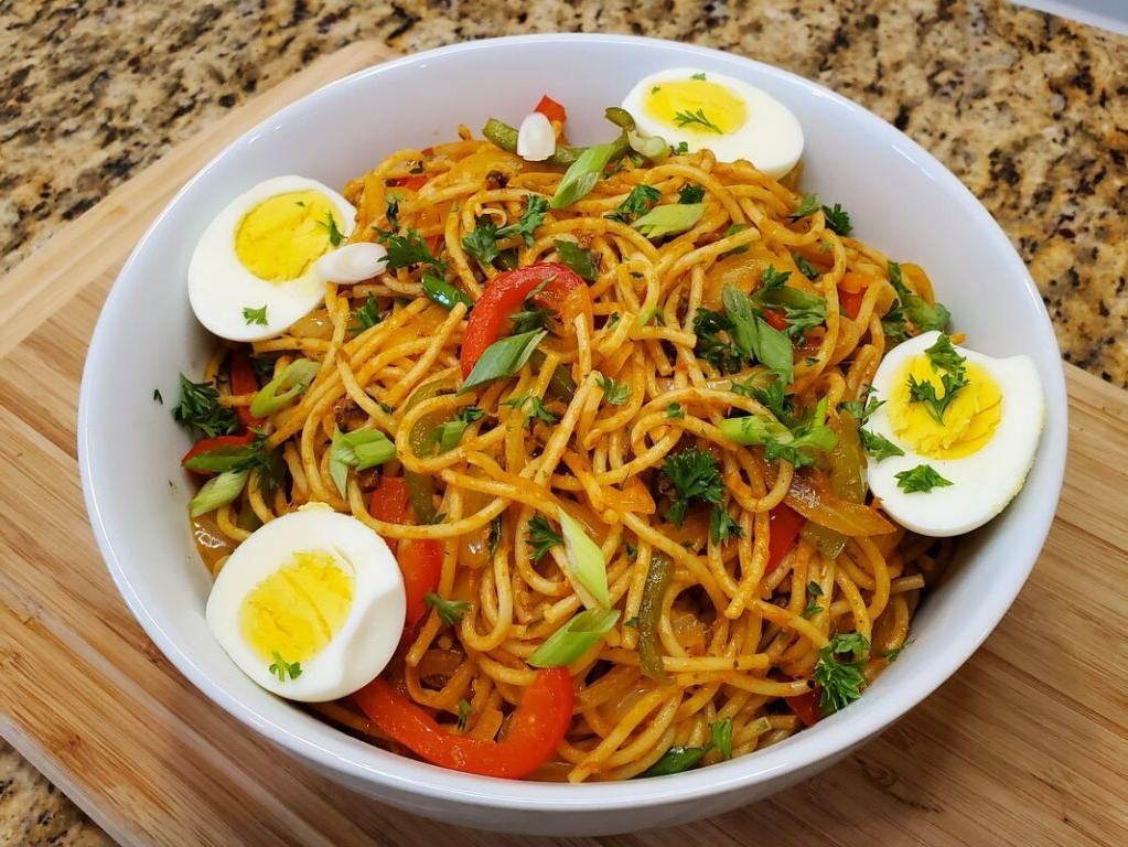 Smoked Herring Pasta with Garlic and Chili