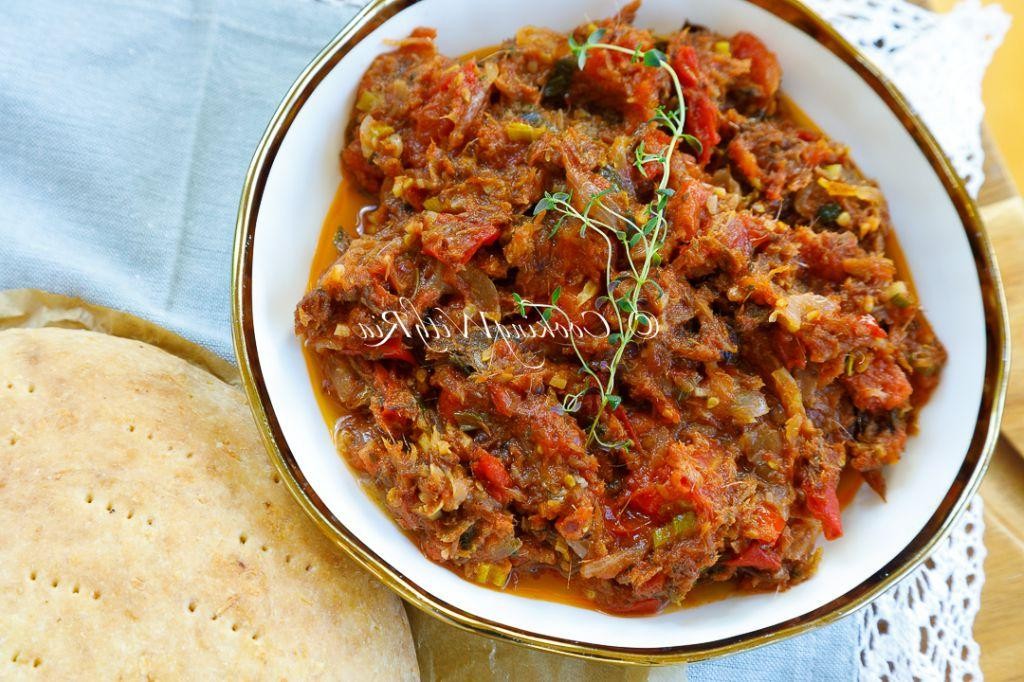 Smoked Herring and Tomato Stew