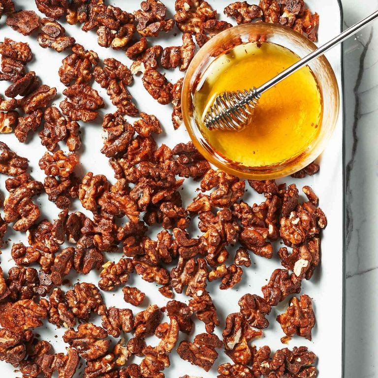 Smoked Paprika Roasted Walnuts