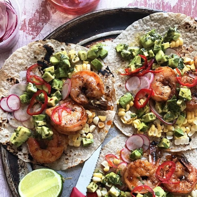 Smoked Paprika Shrimp Tacos