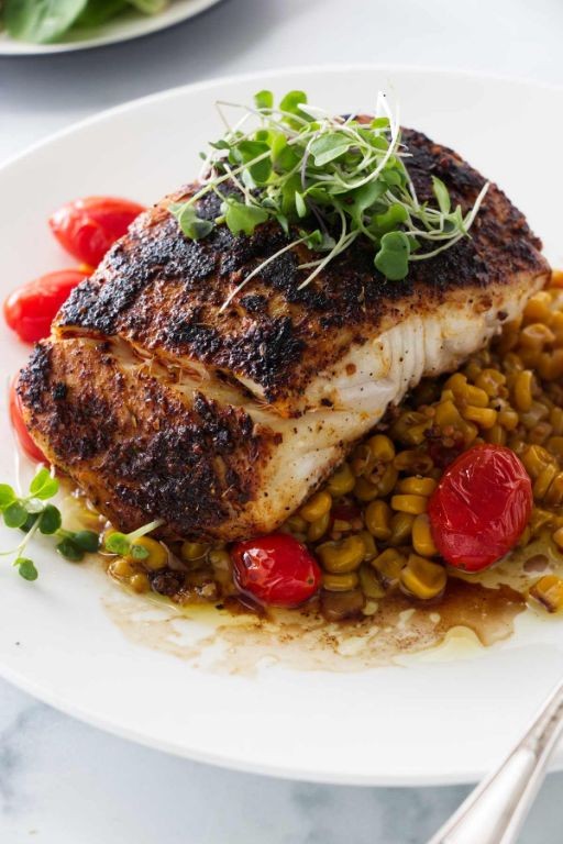 Smoked Paprika and Lime Crusted Halibut