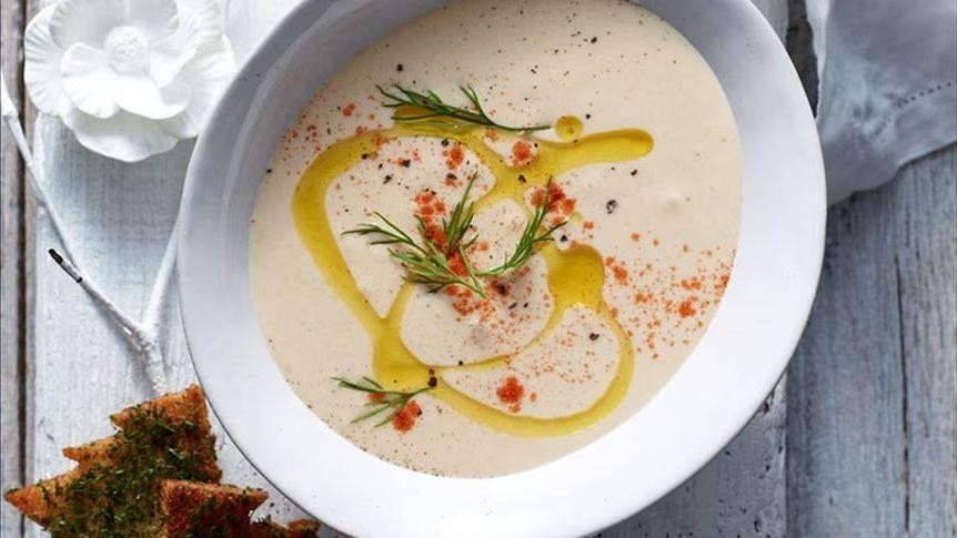 Smoked Salmon and Dill Vichyssoise