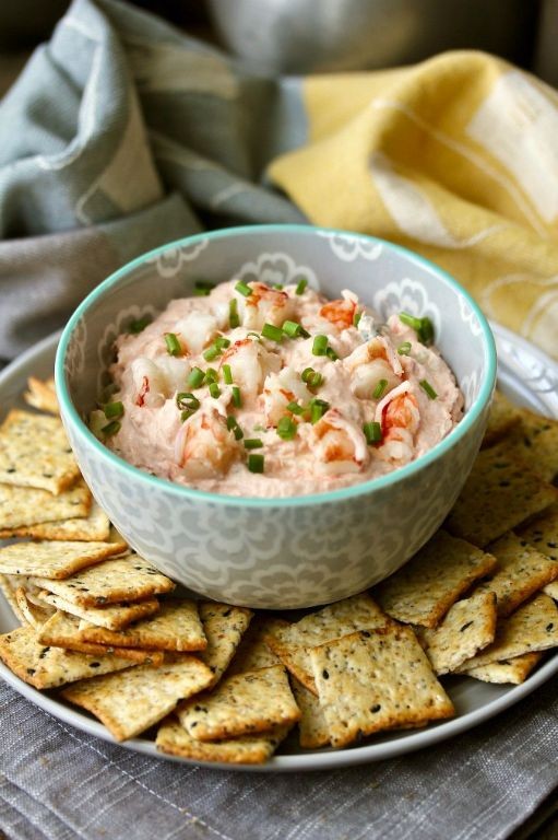 Smoked Salmon and Shrimp Dip with Cream Cheese