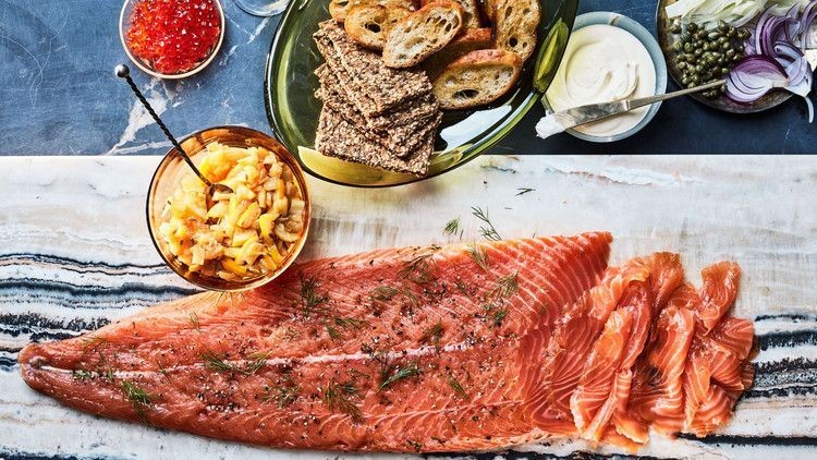 Smoked Salmon with Dill and Juniper