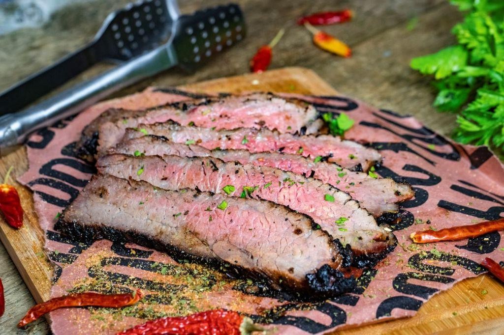 Smoked Tri Tip with Cajun Spice Blend
