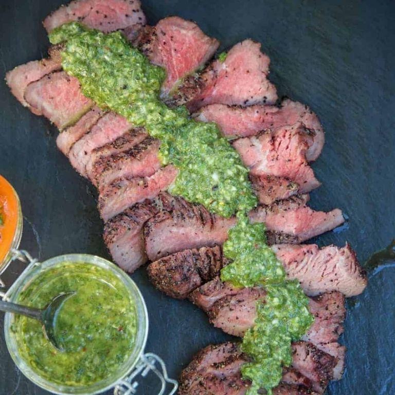 Smoked Tri Tip with Red Wine Marinade