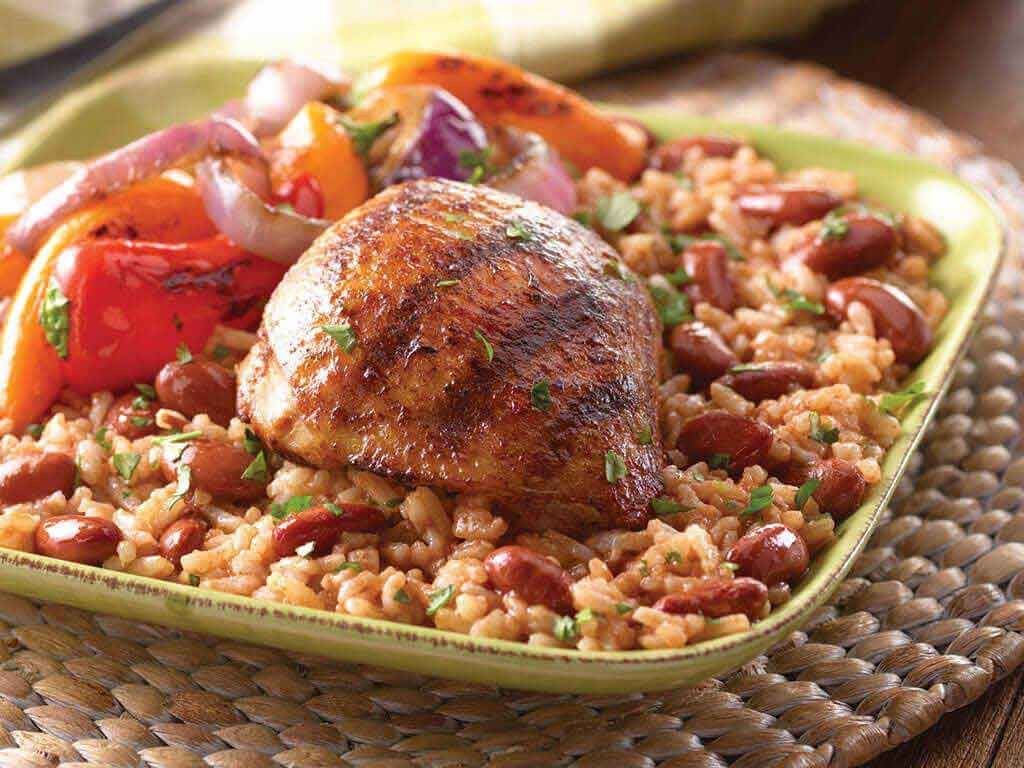 Smoky Adobo Chicken and Rice