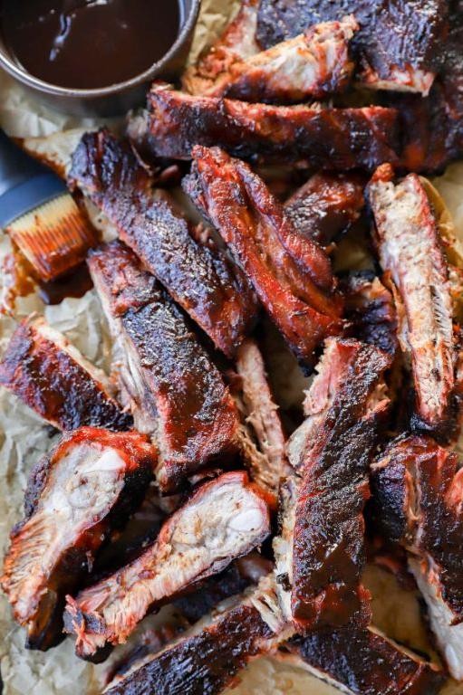 Smoky Apple Cider BBQ Ribs