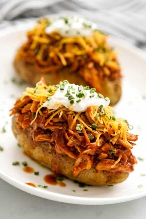 Smoky BBQ Chicken and Potato Bake