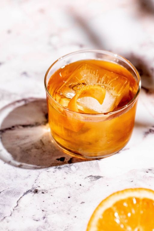 Smoky Bourbon Godfather Twist