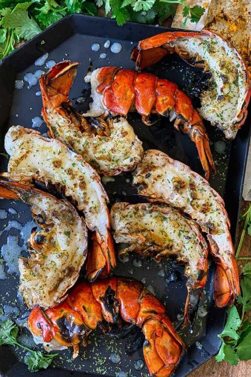 Smoky Chipotle Grilled Lobster Tail
