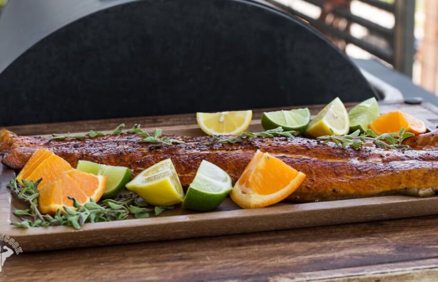 Smoky Paprika Grilled Trout