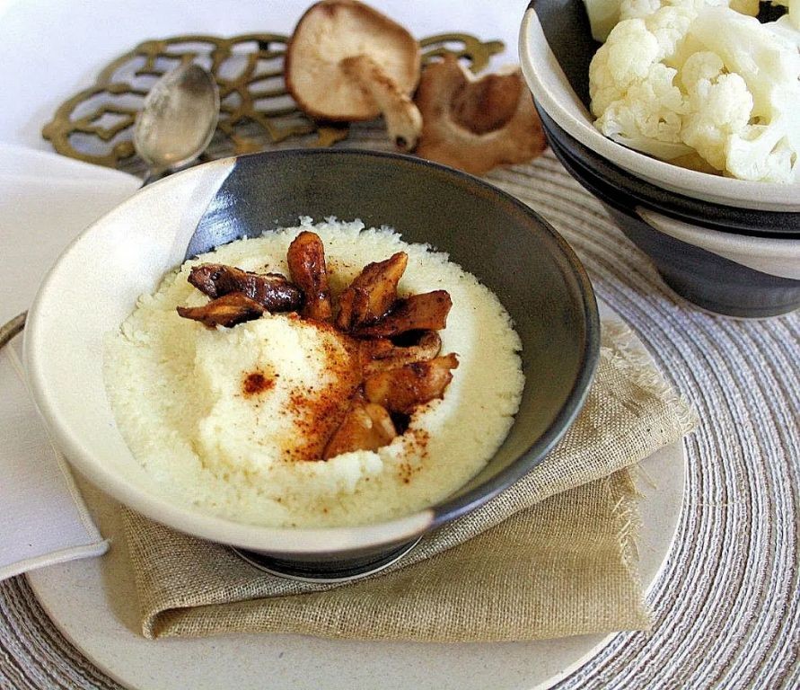 Smoky Paprika Mashed Cauliflower