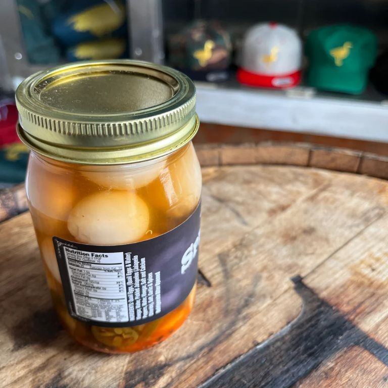 Smoky Paprika Pickled Quail Eggs