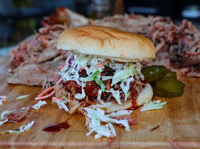 Smoky Pulled Pork Sandwiches