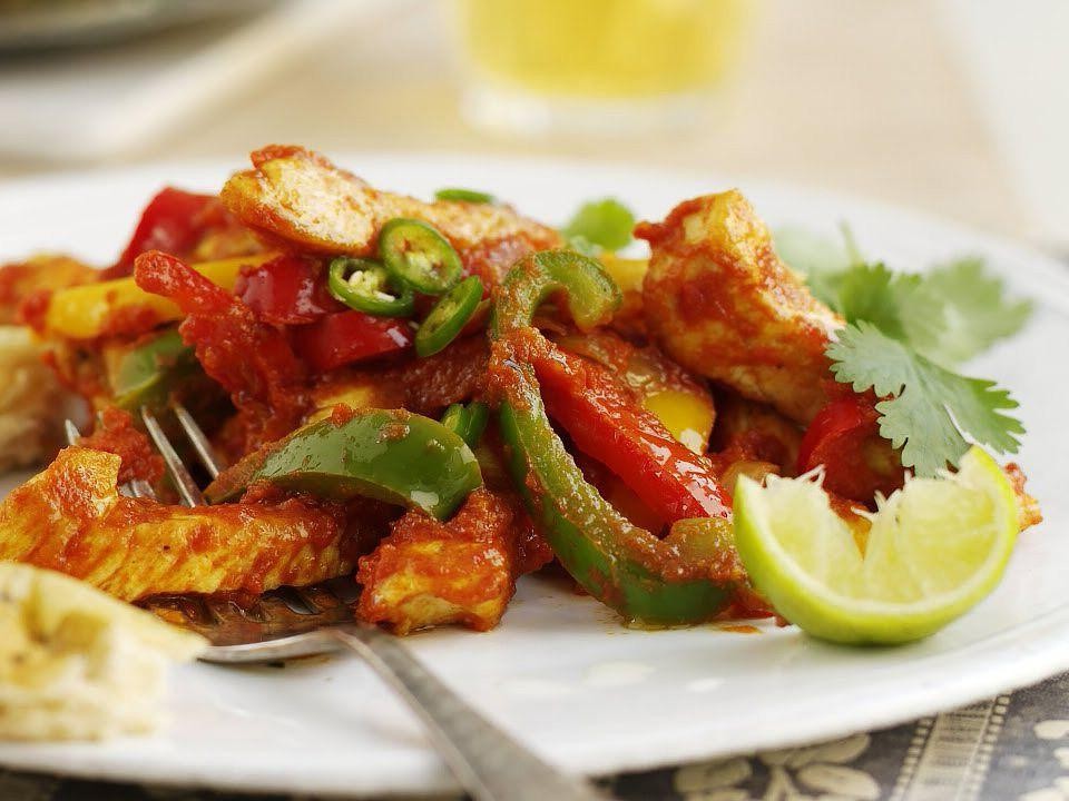 Smoky Turkey Jalfrezi with Peppers
