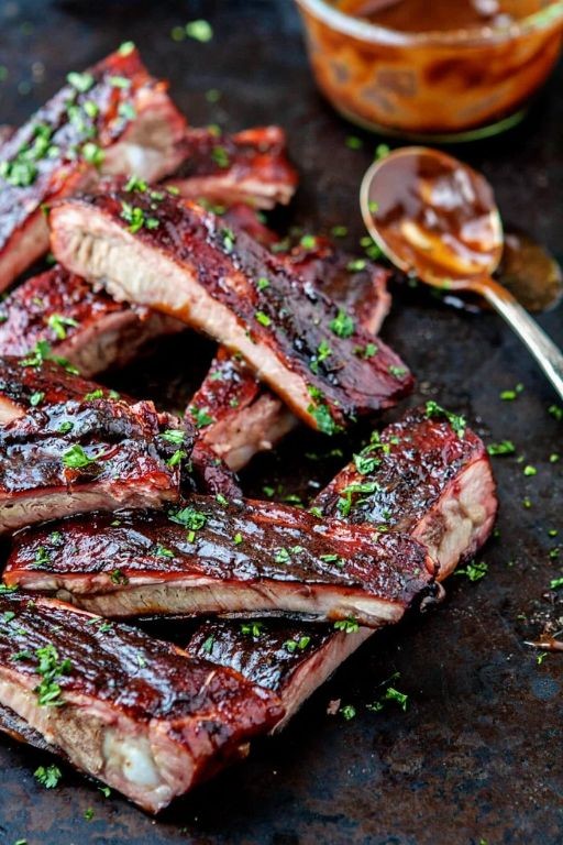 Smoky habanero BBQ ribs