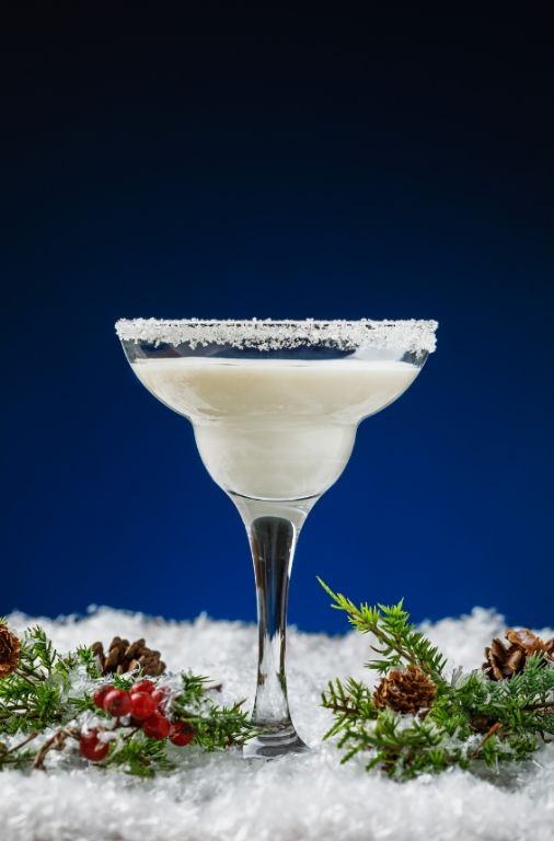 Snowflake Peppermint Margarita