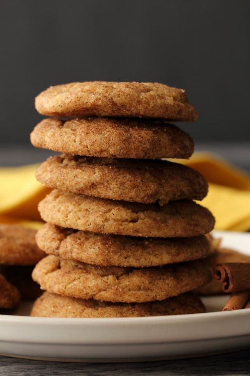 Soft Vegan Snickerdoodles