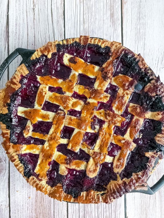 Southern Blueberry Pie