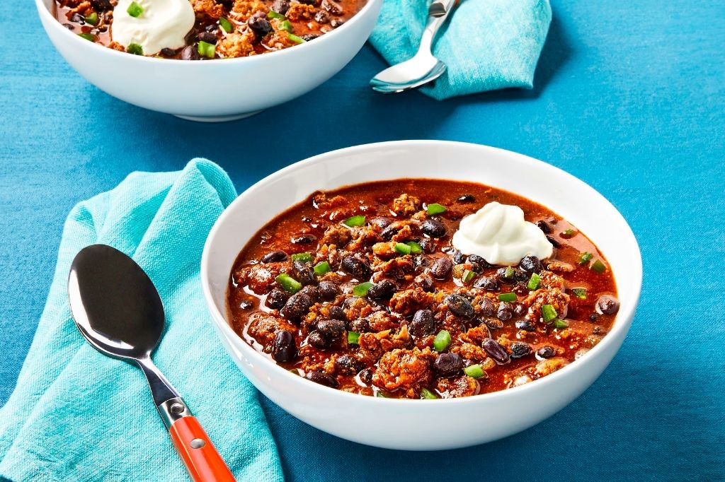 Southwest Beef and Bean Chili